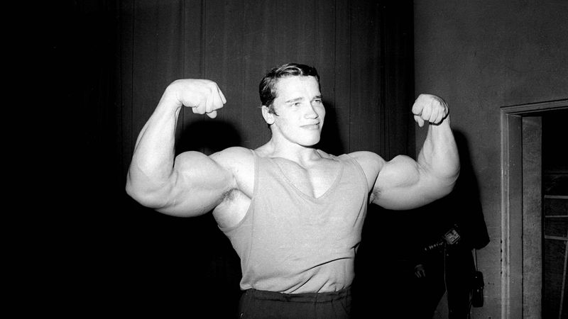 Illustration for article titled Watch Arnold Schwarzenegger Get Pumped in His Prime